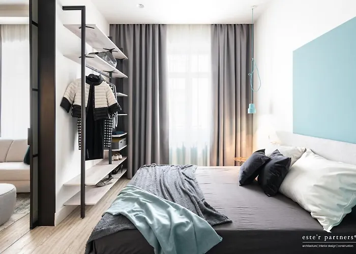 White Boat Blue Apartament